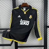 Real Madrid 1998/99 Away Long Sleeves Retro Jersey